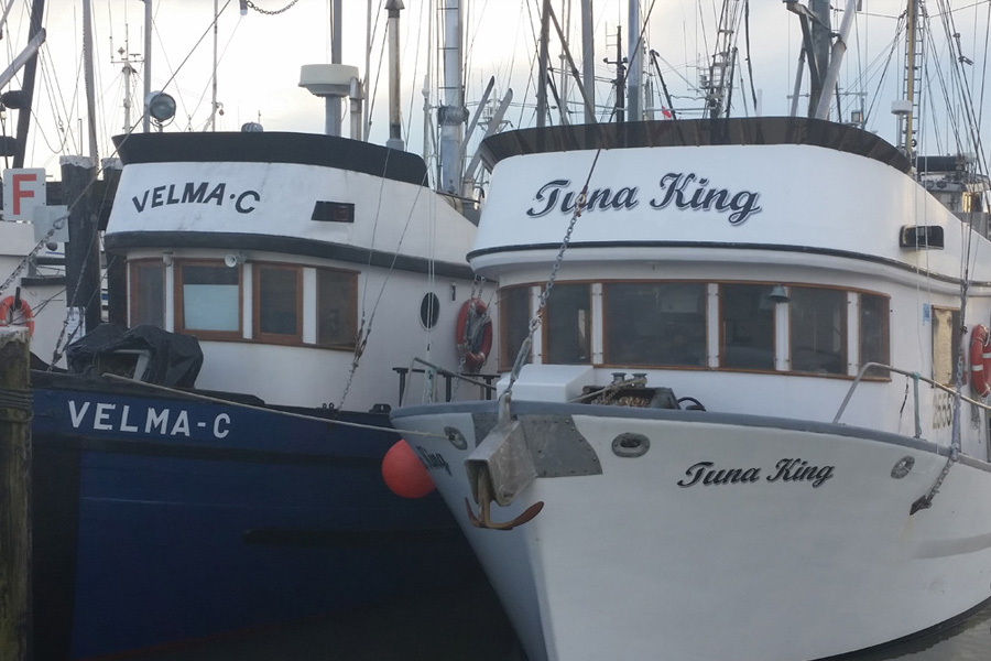 Velma-C and Tuna King Fishing Boats - Tanya-Ray FIshing